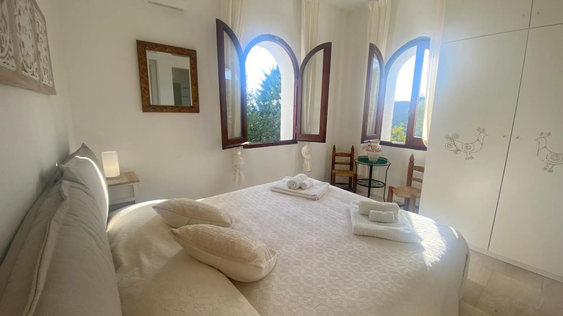 Villa With Private Pool And Sea Panorama Domus De Maria Italy
